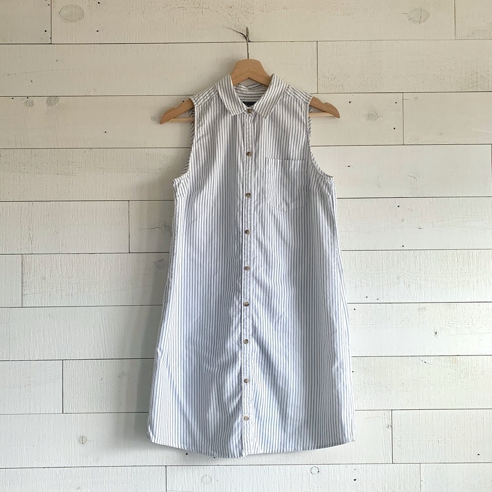 A&F Striped Shirtdress